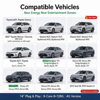 Écran de divertissement pour sièges arrière BYD Seal 08 Sealion 08, lecteur multimédia vidéo, Android Auto, Carplay, moniteur d'appuie-tête, Wifi 4G