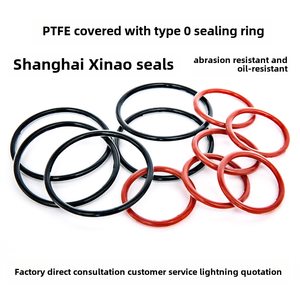 Joint torique de type 0 recouvert de PTFE Shanghai Xinao, résistant à l'abrasion et à l'huile - Product Image 2