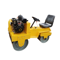 Rouleau 25 pouces vibrant pour faire de la marche et l'arrière, un appareil compact pour paver les tapis de route