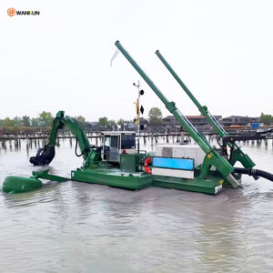 Draga Anfibia Multipropósito Personalizada, Excavadora Multifunción, Vehículo Dragador con Motor Diésel Cummins, 900m/h en Agua - Product Image 2