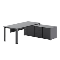 Nouveau bureau de direction de luxe, design de table de bureau, mobilier de bureau à domicile, table de bureau de direction, bureau de bureau
