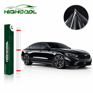 HIGHCOOL Transparent Auto Paint Protection Film TPU PPF Roll High Gloss Anti Scratch for Car <b>Wrap</b> Installation - Product Image 2
