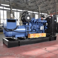 Générateur diesel industriel YUCHAI 300 kW 375 kVA, usage intensif, faible consommation de carburant, pour l'électrification rurale, centrale électrique de village
