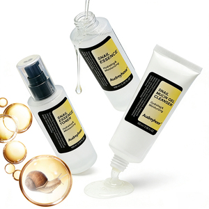 Prodotti Cosmetici Coreani per la Cura della Pelle Anti-Età con Bava di Lumaca e Collagene, Set di Siero Viso ed Essenza Facciale, Crema per la Cura della Pelle con Etichetta Privata - Product Image 4