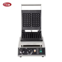 Gaufrier industriel en acier inoxydable, Machine de restauration rapide, HT-7D