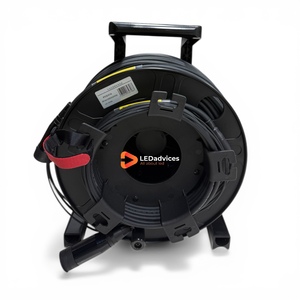 สายไฟเบอร์ออปติกแบบหุ้มเกราะ 8.0 มม. 4 คอร์ รุ่น G657.A1  พร้อมปลอกหุ้ม TPU เสริมแรงด้วยเคฟลาร์ สำหรับงานหนัก เหมาะสำหรับระบบ <span class=keywords><strong>AV</strong></span> ผนัง LED บนเวที - Product Image 6