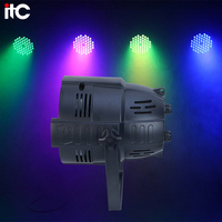 Projecteur LED RGB à mélange de couleurs, contrôle DMX512, programmes automatiques, 4/8 canaux, protection IP20, aluminium moulé sous pression, couleur 3200K-7200K