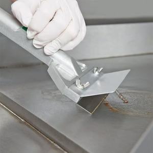 Grattoir de gril robuste commercial grattoir de <span class=keywords><strong>nettoyage</strong></span> de tache d'huile grattoir de gril en fonte d'aluminium - Product Image 2