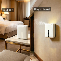 Diffuseur Anhydre à Double Fluide avec Ventilateur Intégré, Offrant une Diffusion Rapide de la Fragrance Couvrant Jusqu'à 500 Mètres Cubes.
