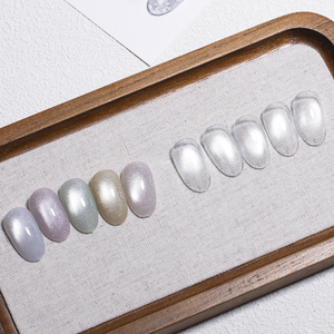 ZRKGEL ODM/OEM เจลทาเล็บแมวตา 6 สีใสประกายแสงจันทร์ คริสตัลคุณภาพสูง แฟชั่นเซ็ตเจลทาเล็บสำหรับขายส่ง - Product Image 3