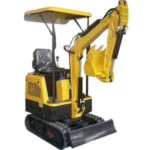 Chino al por mayor 1ton pequeño digger mini excavadora con pista de goma - Product Image 3