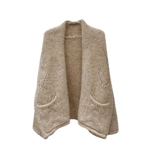 Cárdigan de punto exclusivo de estilo perezoso para mujer 2025 Otoño Invierno nuevo suéter de bolsillo suelto coreano - Product Image 5
