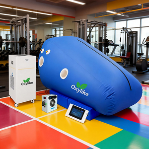 ห้องออกซิเจนความดันสูงแบบนุ่ม OLS-LS4 1.5ATA รุ่นท็อปปี 2027 สำหรับการนอนและนั่ง ใช้สำหรับฟื้นฟูร่างกายหลังเล่นกีฬา ความงาม และสปา HBOT - Product Image 2
