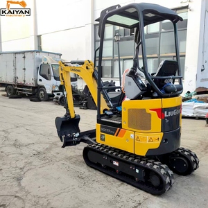 Miniexcavadora LiuGong 9017 Usada, Bajo Precio, 1.7 Toneladas, para Hogar, Jardín, Granja, Tuberías, Renovación de Espacios Estrechos Interiores, Bomba y Motor - Product Image 5