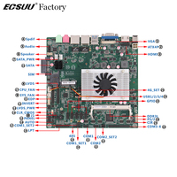 Livraison gratuite Nouvelle carte mère industrielle Intel N100 DDR3 8 Go Caisse enregistreuse Prise en charge de la personnalisation