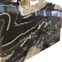 Dalle de granit noir Copacabana brésilien de qualité supérieure
