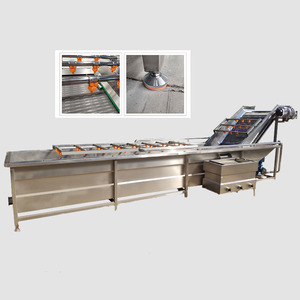 Máquina de Limpieza de Burbujas y Ozono Totalmente Automática para Verduras y Frutas, Nueva Condición, Lavadora de Patatas, Tomates y Hortalizas de Hoja con Motor Central - Product Image 3