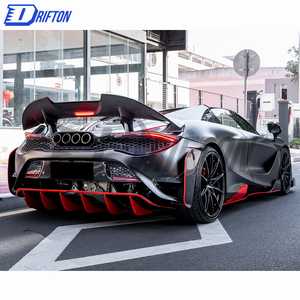 Actualizar a 765LT Style Dry Carbon Fiber Kit de cuerpo completo para Mclaren 720S Kit de cuerpo de fibra de carbono - Product Image 4