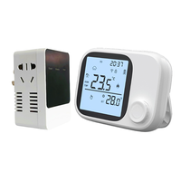 Thermostat intelligent WiFi à économie d'énergie, contrôleur de chauffage intelligent avec contrôle à distance par application, programmation programmable, fabriqué en Chine