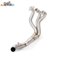 Pour YAMAHA MT09 FZ09 XSR900 traceur 900 900GT FJ09 tuyau d'échappement moteur système d'échappement en-tête 2014 2015 2016 2017 2018 2019 2020