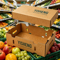 Boîtes en carton ondulé écologiques et recyclables sur mesure pour l'exportation, l'emballage et l'expédition de fruits frais (ananas) et d'aliments pour animaux.
