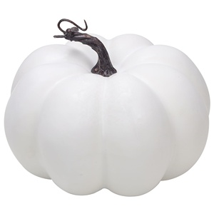 Calabaza Artificial Clásica de <span class=keywords><strong>Mubai</strong></span> de 19.5 cm, Decoración Otoñal de Espuma Sintética para Manualidades, Hogar, Halloween, Acción de Gracias, Regalo para Fiestas de Cosecha - Product Image 1