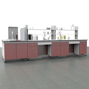 Cartmay mobili da laboratorio modulari personalizzati tavolo da laboratorio chimico banco da lavoro da laboratorio per uso scolastico - Product Image 5