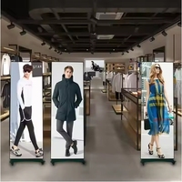 Afficheur LED pliable Yake P1.86 P2 P2.5, écran LED d'affichage intérieur HD, affiche publicitaire électronique couleur pleine