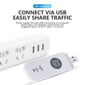 Modem USB 4G LTE U6-G en gros pour utilisation mondiale, clé USB 4G avec emplacement pour carte SIM, modem 4G, Wi-Fi mobile, Wingle, point d'accès - Product Image 5
