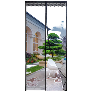 Hiện Đại Bền Nam Châm Màn Hình Cửa Nhà Máy Bán Buôn Giá Lưới Từ Rèm Cho Côn Trùng Muỗi Lưới Thiết Kế Phong Cách Hiện Đại - Product Image 2