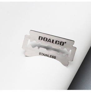 Cuchillas individuales de alta calidad Doalco, 10 Uds./caja pequeña, 100 Uds./caja grande, maquinilla de afeitar de doble filo para afeitado facial - Product Image 6