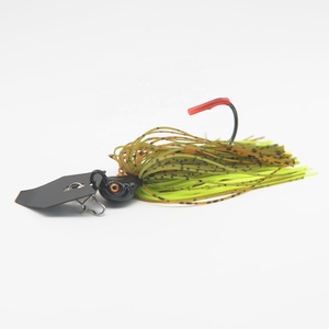 Leurre de pêche de haute qualité pour le bar : Jig à jupe à lame, Jig de nage, <span class=keywords><strong>Chatter</strong></span> <span class=keywords><strong>Bait</strong></span>, Spinnerbait, Lame de spinnerbait pour la pêche au flipping - Product Image 2