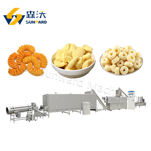 Fabricant de granulés extrudés Machine d'extrudeuse de fabricant d'aliments soufflés au maïs - Product Image 1