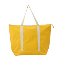 Sac fourre-tout en nylon personnalisable, durable, léger, écologique, imperméable, grande capacité, tendance pour femmes, fermeture éclair, personnalisé