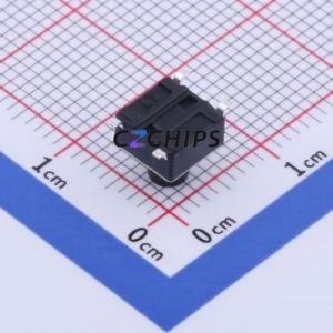 GT-TC089C-H065-L1 Tactile Switch SMD-4P,6x6mm Switch Single Pole Single Throw Round Button 1N Vertical Mount - Product Image 2