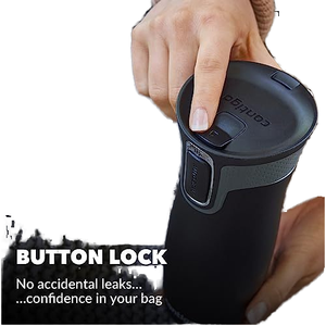 Klassieke onbreekbare thermosfles, lekvrij, 420ml (14oz), reisbeker met autoseal, dubbelwandige vacuüm waterfles - Product Image 5