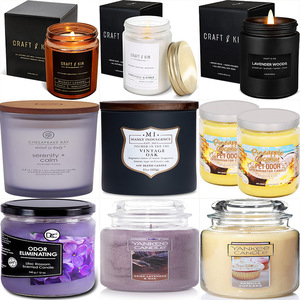 Velas Aromáticas Shadow Rhythm, Cera de Soja en Frasco, Fragancia de Aceites Esenciales Naturales, Decoración para el Hogar, Regalo - Product Image 3