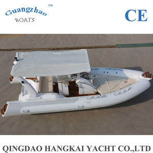 19ft 5,8 m barato de fibra de vidrio yate pesca barco de alta velocidad - Product Image 2