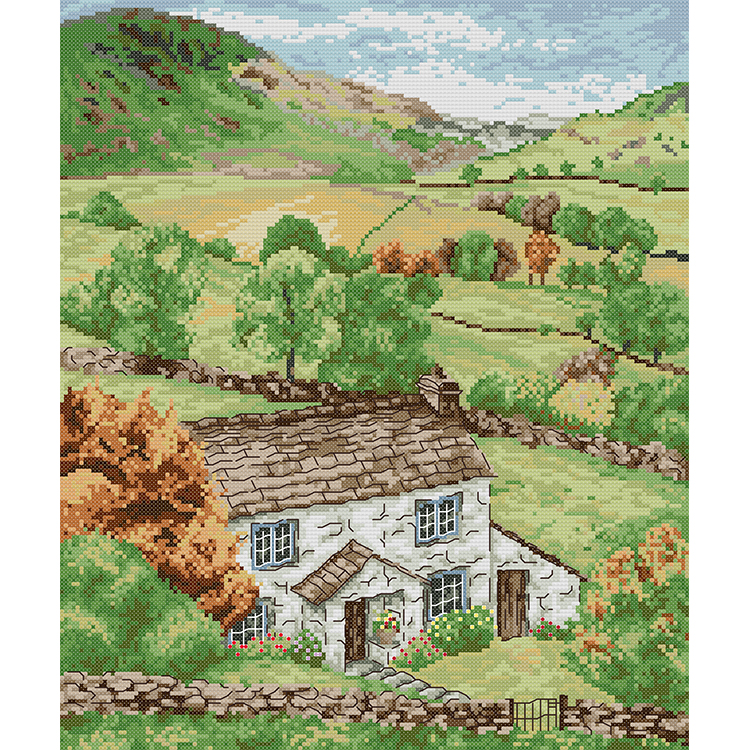 NKF оптовая продажа, АИДА, ткань для рукоделия, узор, полноразмерная вышивка, Набор для вышивки крестиком