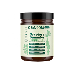 Gomitas de Musgo Irlandés 16 en 1 OEM <span class=keywords><strong>para</strong></span> Mejorar la Salud Intestinal y la Inmunidad, con Aceite de Semilla Negra, Vitaminas <span class=keywords><strong>C</strong></span> y D3 - Product Image 1