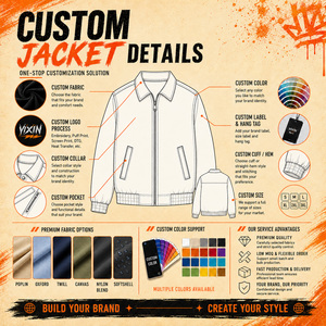 Chaqueta de Cuero PU para <span class=keywords><strong>Hombre</strong></span> con Logotipo Personalizado de Fábrica, Estilo Vintage con Múltiples Bolsillos con Cremallera, Cuello Alto, para Primavera y Otoño - Product Image 4