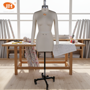 <span class=keywords><strong>Mannequin</strong></span> <span class=keywords><strong>de</strong></span> <span class=keywords><strong>couture</strong></span> femme buste supérieur en fibre <span class=keywords><strong>de</strong></span> verre, taille US 10, blanc, pour vêtements adultes - Offre Spéciale - Product Image 2