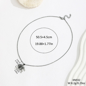Pendentif créatif ange et diable en alliage de zinc argenté et noir, collier à la mode pour femmes, bijoux cadeau - Product Image 4