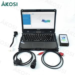 Analyseur de moteur pour engins de construction Doosan UVIM DMS-5, chariot élévateur, excavatrice, diagnostic du système hydraulique EOL + ordinateur portable Getac V110 - Product Image 5