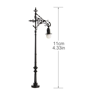 Accesorios para Maqueta de Tren Modelo LQS70HO, Escala 1:87 OO/HO, Farola de 11 cm - Product Image 4