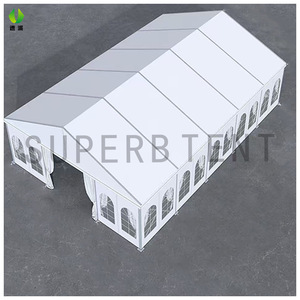 Trade Show <b>Tent</b> Aluminum <b>Frame</b> Blue Oxford Cloth Rectangular Waterproof Exhibition Use - Product Image 5