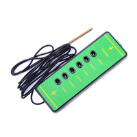 Testeur de clôture électrique haute tension 1000-6000V avec lumières néon, détecteur de tension portable pour clôture de ferme