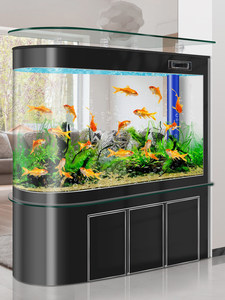 <span class=keywords><strong>Acquario</strong></span> a Testa di Proiettile per Soggiorno, <span class=keywords><strong>Acquario</strong></span> Domestico di Medie-Grandi Dimensioni, Nuovo Modello 2026, Schermo Divisorio Intelligente Senza <span class=keywords><strong>Acqua</strong></span> in Vetro - Product Image 4