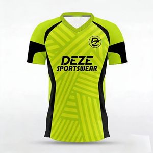 Maillot de football pour hommes en tissu polyester personnalisé multicolores de haute qualité, nouveau design, séchage rapide, respirant, uniformes d'équipe de football de <span class=keywords><strong>club</strong></span> - Product Image 2