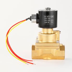 用于DC12V 24V AC110V/220V-240V的<span class=keywords><strong>2</strong></span>路PS高温1/4in-2in电动蒸汽电磁阀 - Product Image 2